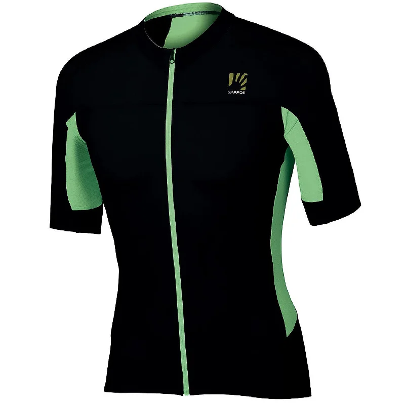 Bicycle riding clothing with hydration compatibility-Maglia Karpos Pralongia - Nero