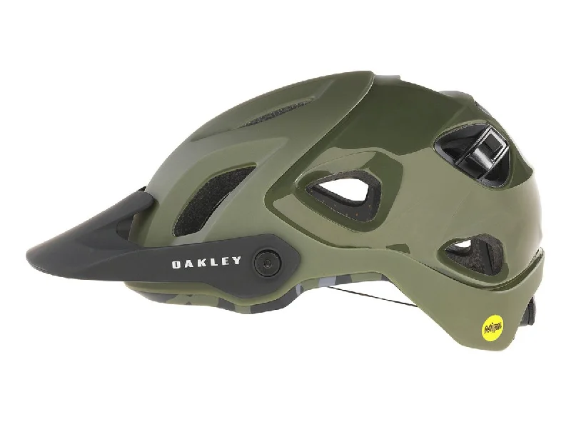 bicycle helmets for speedy commutes-Oakley DRT5 MTB Helmet - Dark Brush - 2020