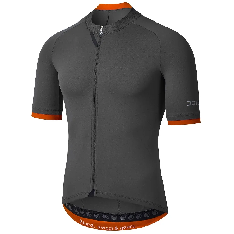 Bicycle riding clothing red options-Maglia Dotout Kyro - Grigio scuro