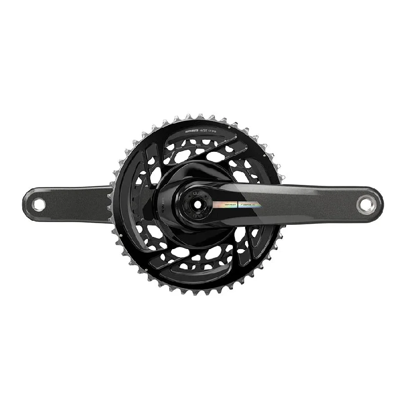 Folding bike hinge repair-SRAM Force D2 2x Crankset Speed: 12 Spindle: 28.99mm BCD: Direct Mount 46/33 DUB 177.5mm Black Road Disc