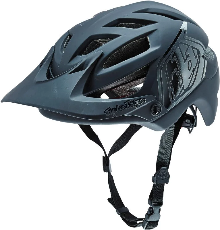 bicycle helmets with chic design-Troy Lee Designs A1 Drone MTB Helmet Black XS-S 54 – 56cm