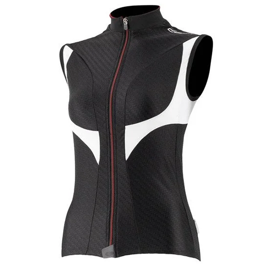 Breathable bicycle riding clothing materials-Capo Adriana Sleeveless Jersey