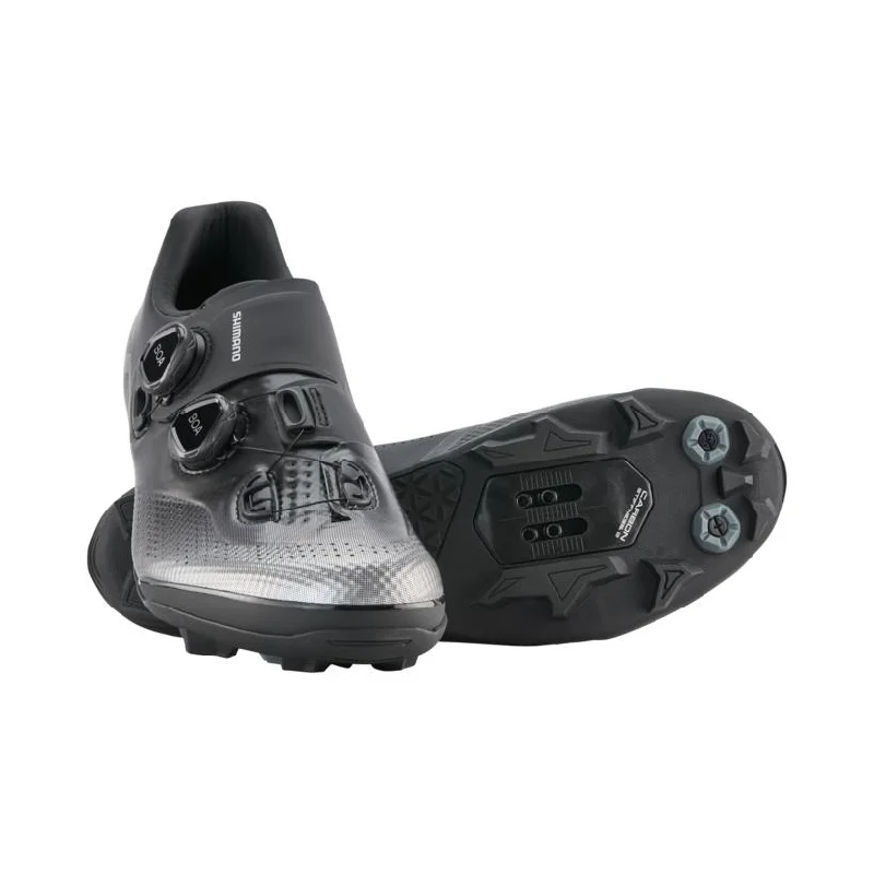 Bicycle riding clothing with key holders-SH-XC702 Wide Men's Mountain Bike Shoes