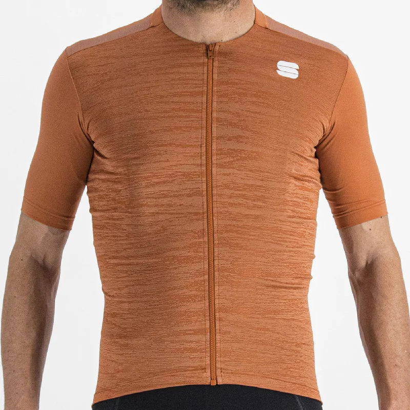 Bicycle riding clothing with gym compatibility-Maglia Sportful SuperGiara - Arancio