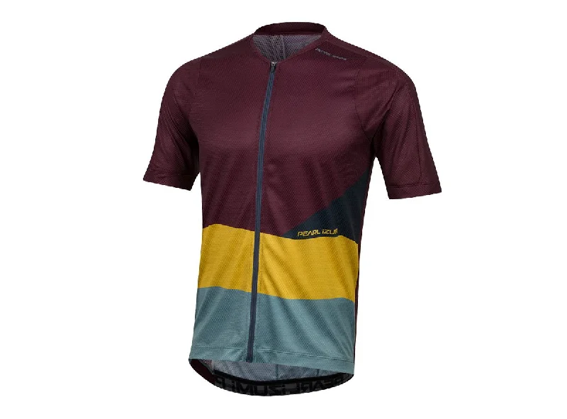 Bicycle riding clothing with emergency features-Pearl Izumi LTD Short Sleeve MTB Jersey - Port-Arctic Wave