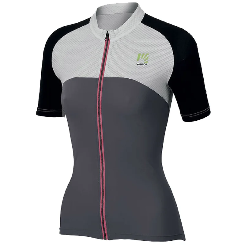 Bicycle riding clothing with single stitching-Maglia Donna Karpos Verve - Grigio