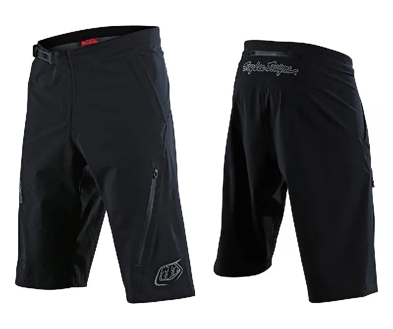 Bicycle riding clothing with first aid slots-Troy Lee Designs Resist Short - Black - 2023