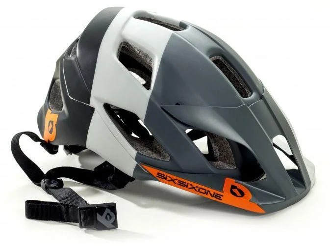 bicycle helmets with ventilation-661 Evo AM TRES MTB Helmet - Gray