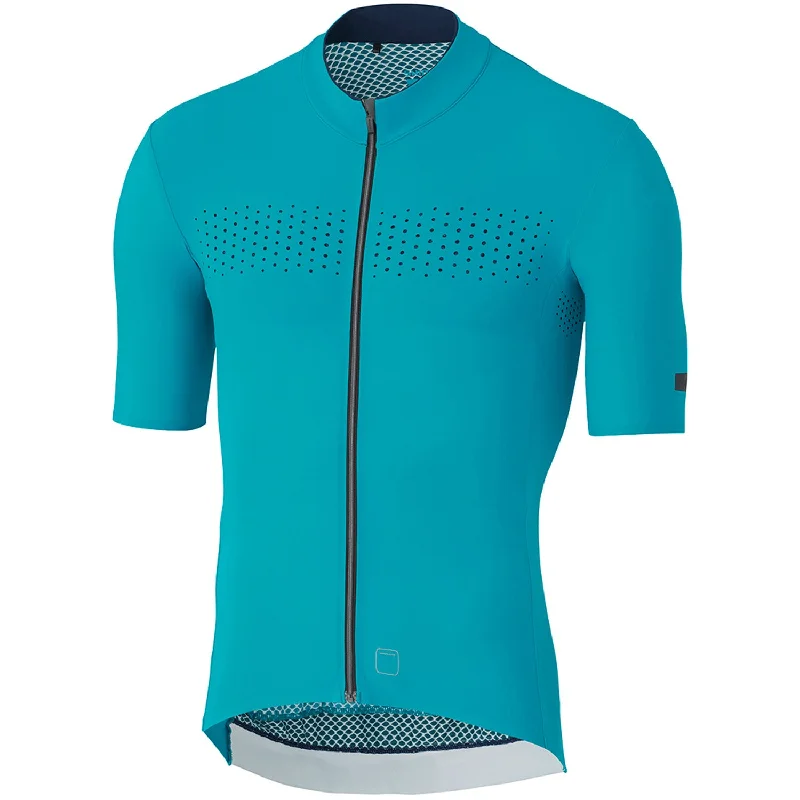 Unisex bicycle riding clothing choices-Maglia Shimano Evolve - Azzurro