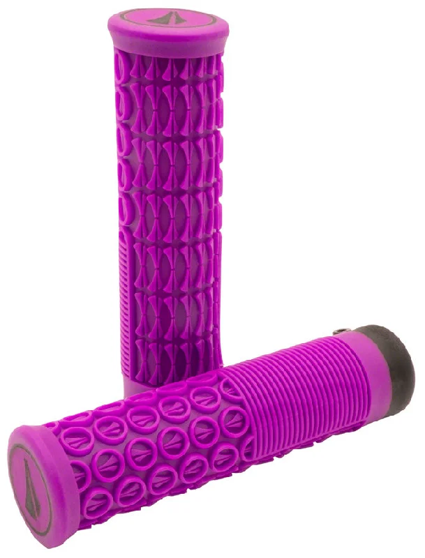 SDG Thrice 33 Lock-On MTB Grips - Purple