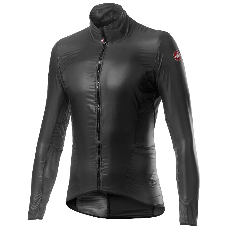 Bicycle riding clothing with form improvement-Mantellina Castelli Aria - Grigio scuro