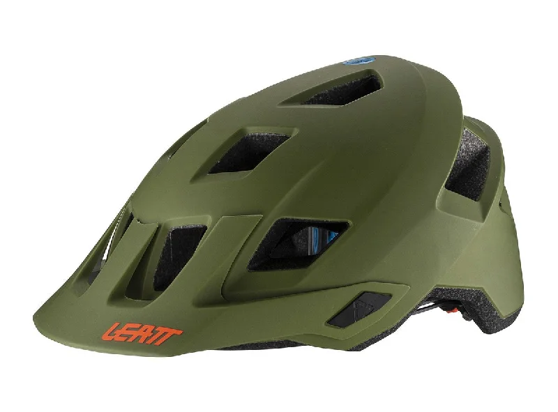 bicycle helmets with classic look-Leatt DBX 1.0 MTB Helmet - Forest