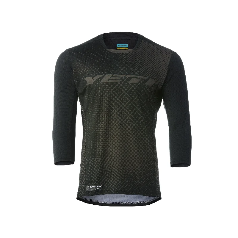 Bicycle riding clothing with lifestyle fit-Yeti Enduro 3/4 Sleeve Jersey