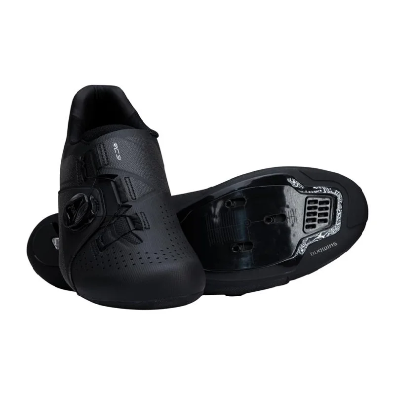 Bicycle riding clothing with vegan options-RC300 Men's Road Bike Shoes