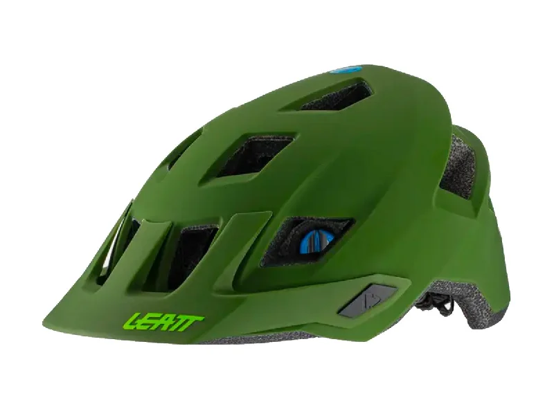 bicycle helmets with easy storage-Leatt MTB 1.0 Mountain Helmet - Cactus - 2021