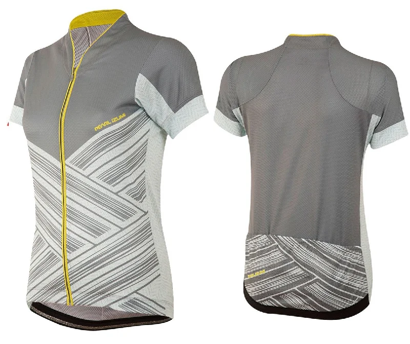 Bicycle riding clothing with lycra-Pearl Izumi LTD Short Sleeve MTB Jersey - Womens - Monument Hatch