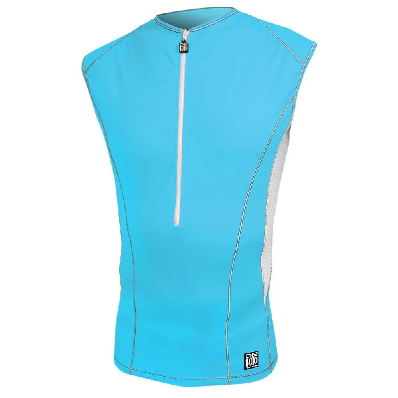 Bicycle riding clothing with commuting ease-De Soto Carrera Tri Jersey