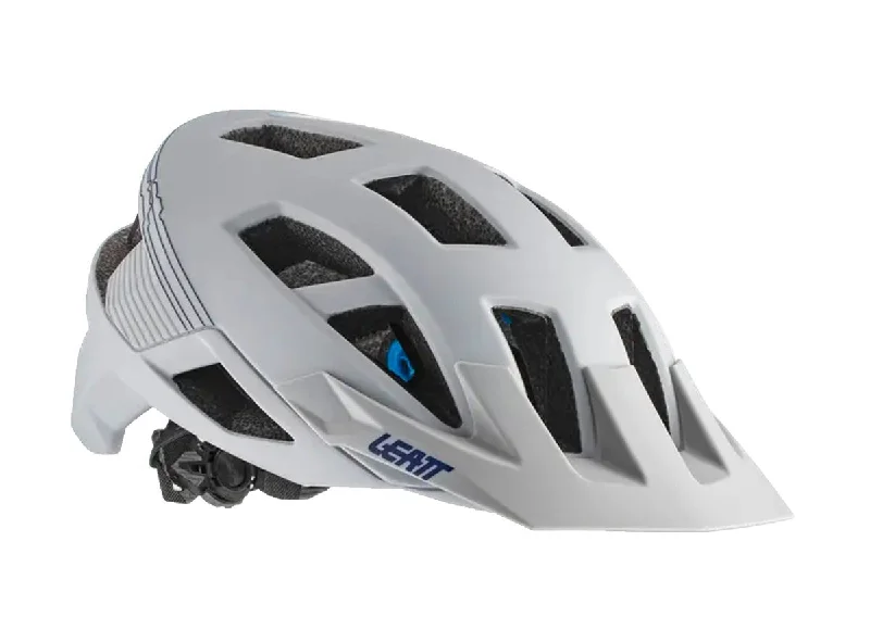 bicycle helmets with soft interior-Leatt MTB 2.0 Mountain Helmet - Steel - 2021