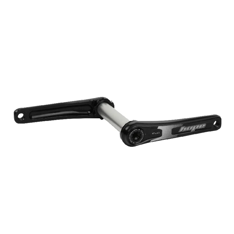 Bike fender mounting clips-Hope Evo Crankset No Spider(68/73mm) 155mm Black