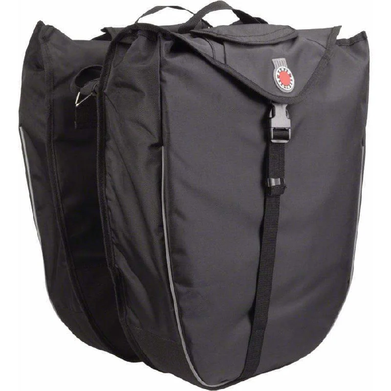 Saddlebag Panniers: Black Pair