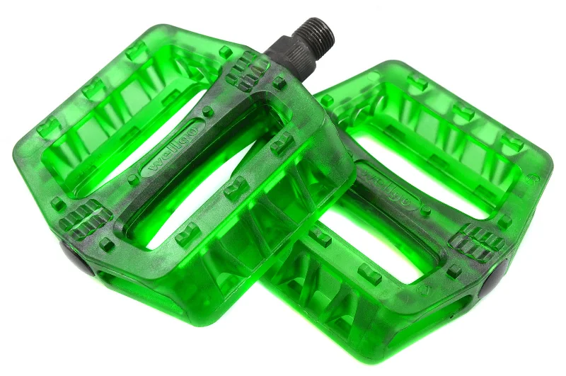 Road bike wheel truing-Diamondback Mountain Bike Resin Pedals 9-16" Translucent Green 40% OFF