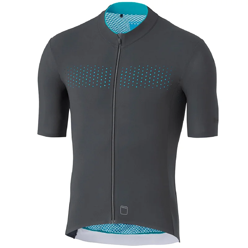 Bicycle riding clothing minimalist trends-Maglia Shimano Evolve - Grigio