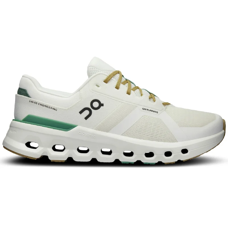 Bicycle riding clothing with balance support-Scarpe On Cloudrunner 2 - Bianco verde