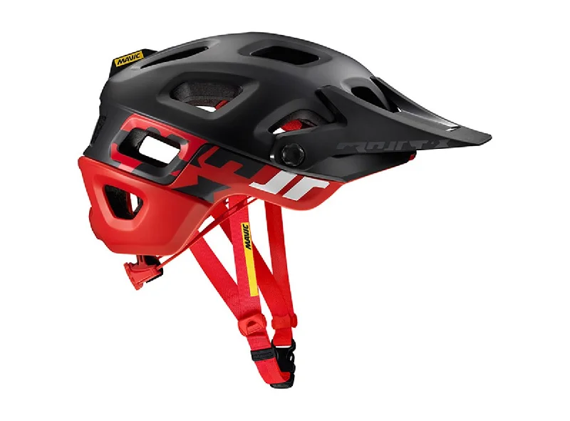 bicycle helmets for community rides-Mavic Crossmax Pro MTB Helmet - Black-Red