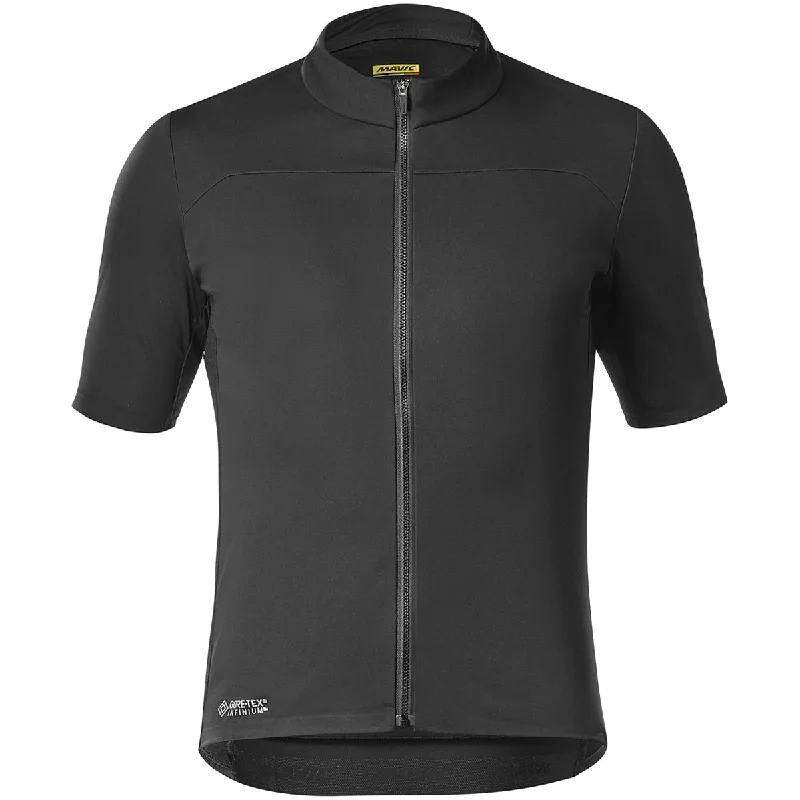 Bicycle riding clothing with breathable coatings-Maglia Mavic Mistral - Nero