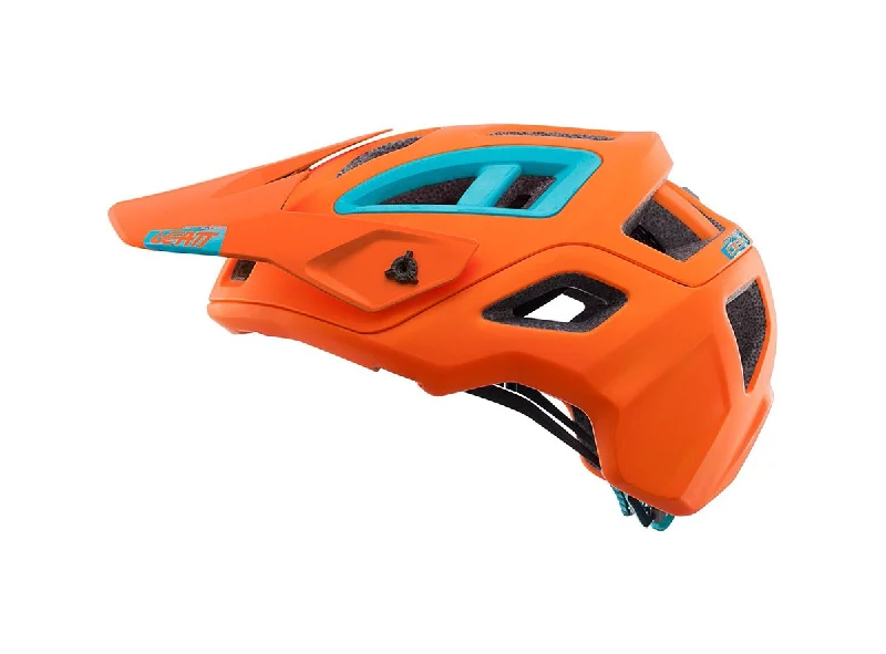 bicycle helmets with graphic prints-Leatt DBX 3.0 All-Mountain Helmet - Orange