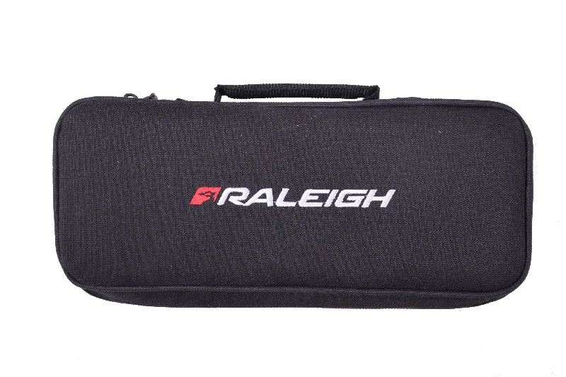 RALEIGH TRAVEL WORKSHOP BIKE TOOL MAINTENANCE KIT IN ZIPPED STORAGE CASE IDEAL PRESENT FOR CYCLE ENTHUSIASTS