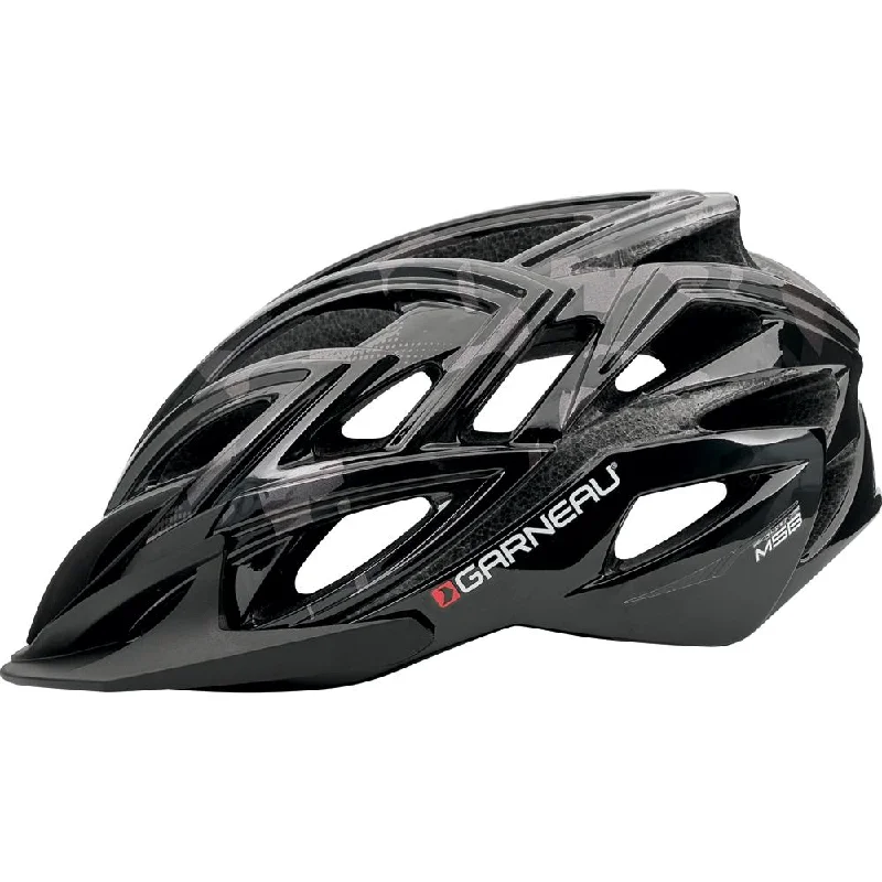 bicycle helmets with spare padding-Louis Garneau Carve II MTB Helmet - Matt Black