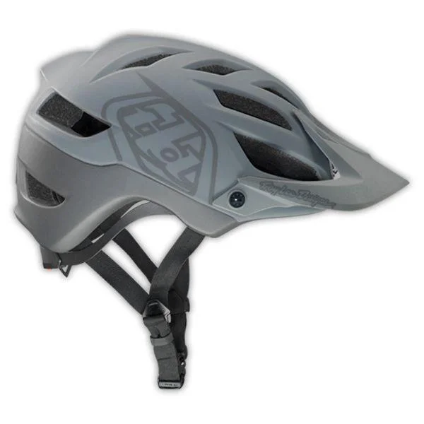 bicycle helmets with compact storage-Troy Lee Designs A1 MTB Helmet - Drone - Gray