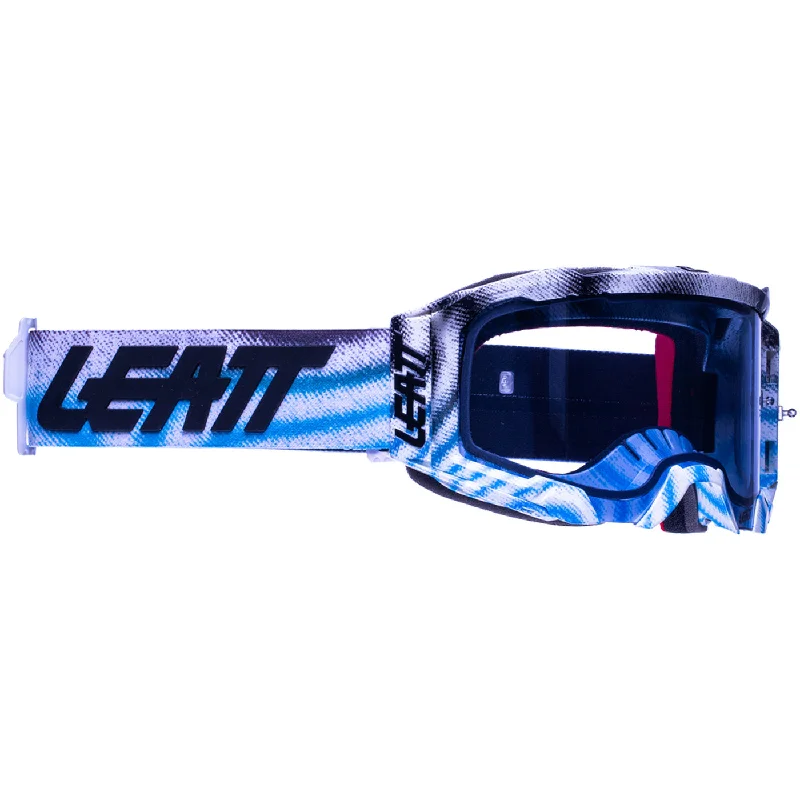 Bicycle riding clothing for mobility-Maschera Mtb Leatt Velocity 5.5 v22 - Blu