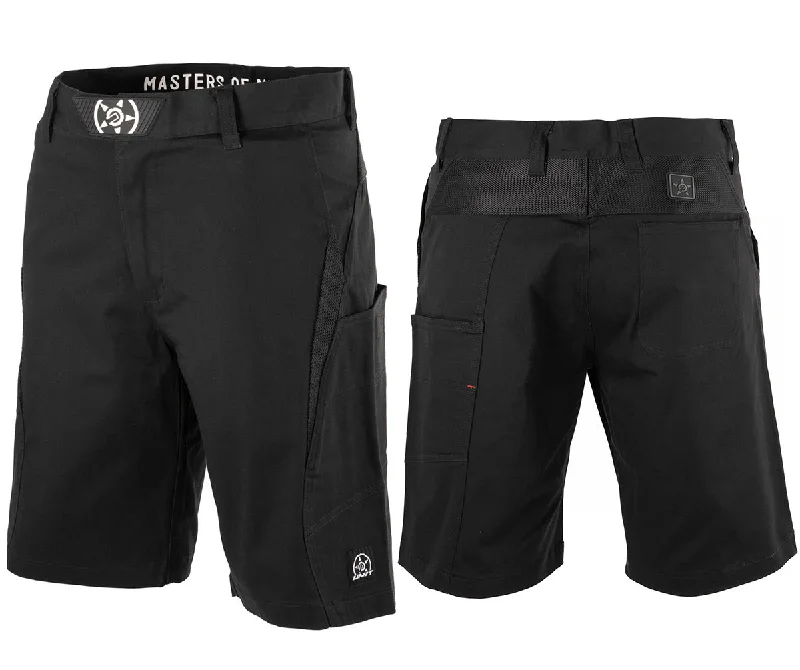 Bicycle riding clothing for solo rides-Unit Missile Work Shorts - Black