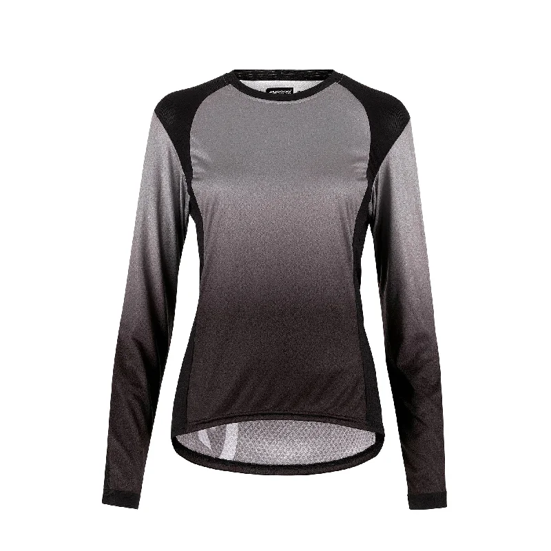 Bicycle riding clothing with swimming adaptability-Assos Trail Long Sleeve Womens Jersey T3