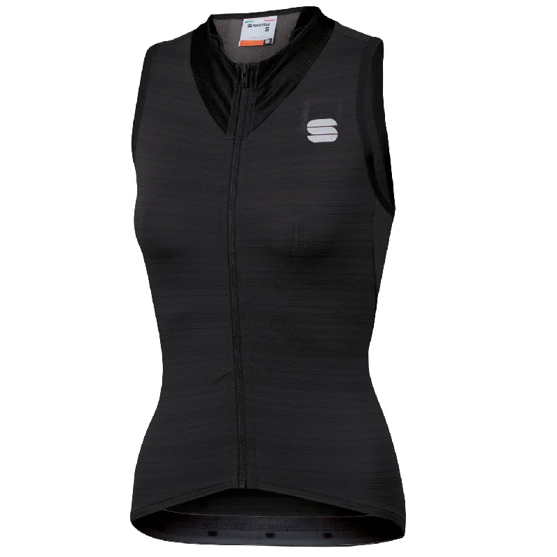 Bicycle riding clothing with race-ready fit-Maglia senza maniche donna Sportful Kelly - Nero