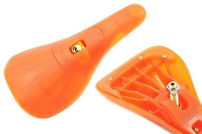 DIAMOND BACK BMX PIVOTAL SKELETAL PLASTIC SADDLE ORANGE 60% OFF DBXS200