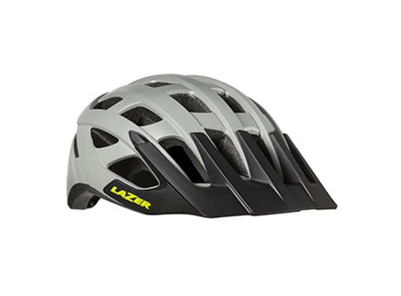 bicycle helmets with replaceable padding-Lazer Roller MTB Helmet - Gray