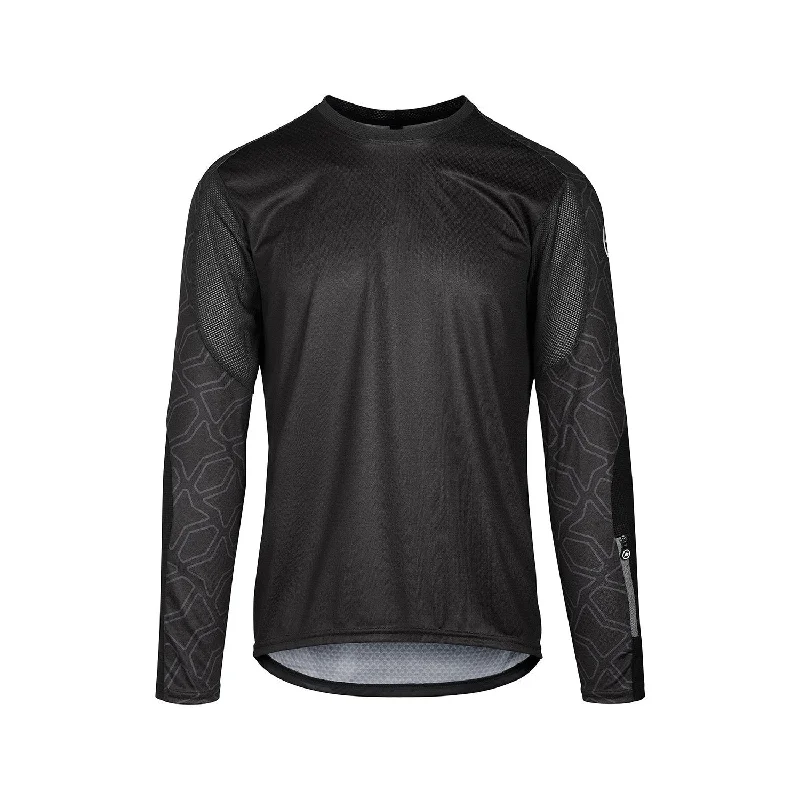 Bicycle riding clothing for coolness-Assos Trail LS Jersey