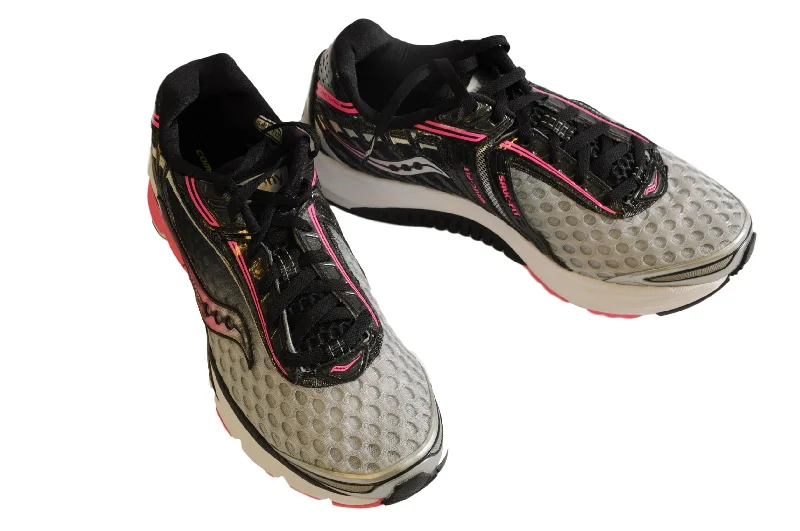 Bicycle riding clothing with mud proofing-Saucony Powergrid Cortana Pro Womens Running Shoes – UK 8 – Pink (RRP: £139.99)