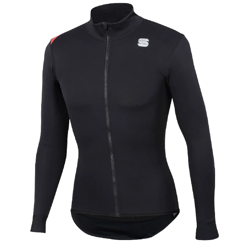 Bicycle riding clothing with dirt protection-Giacca Sportful Fiandre Light Norain - Nero