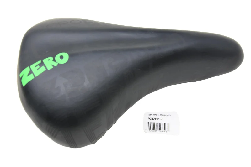 Raleigh Zero Childrens Bike Saddle Suit 18”- 20" Or 24” Wheel Bikes Black Embossed