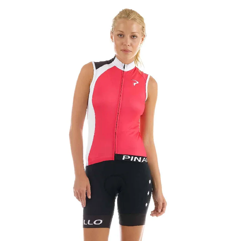 Bicycle riding clothing with gravel durability-Pinarello Rondo Sleeveless Jersey