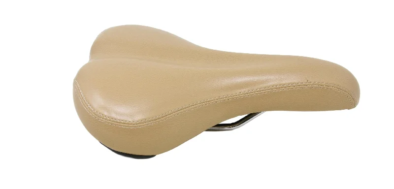 HI QUALITY CIONILLI CAMEL COLOUR COMFORT LIFESTYLE BIKE SADDLE SEAT CR-MO RAILS