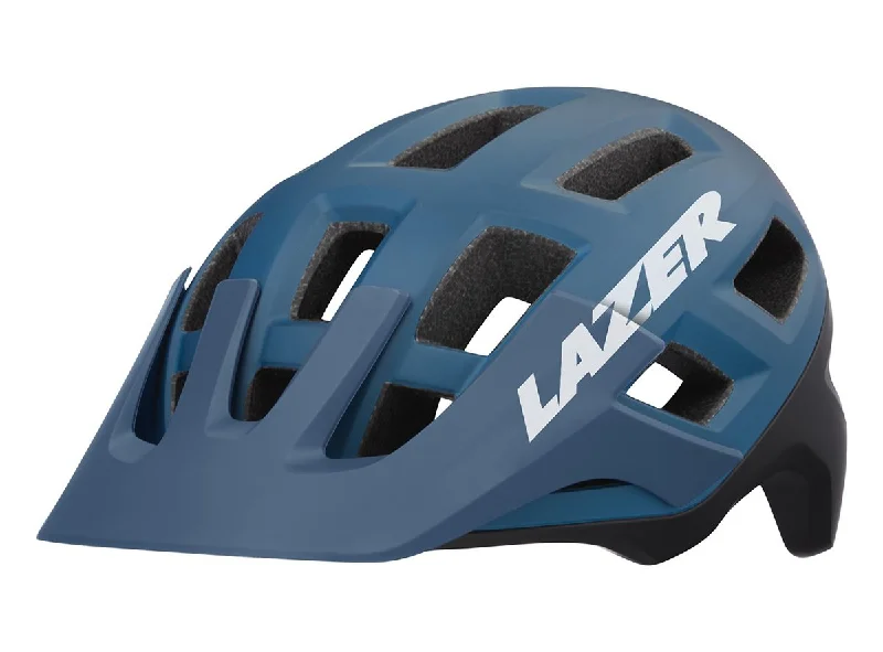 bicycle helmets for electric bikes-Lazer Coyote MIPS MTB Helmet - Steel Blue Gray - 2020