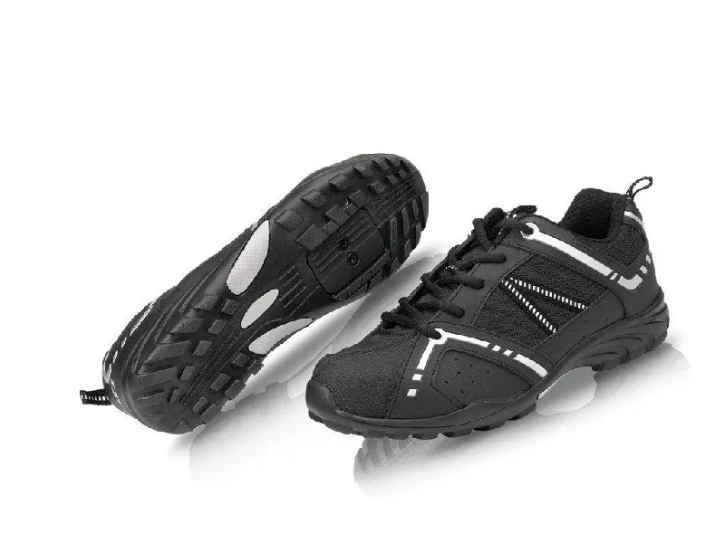 Bicycle riding clothing with cornering aid-RALEIGH XLC ROAD TOURING CYCLE BIKE SHOES BLACK FLAT OR CLEATS SIZE 47 UK 12