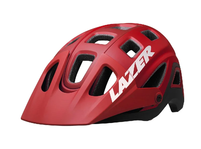 bicycle helmets with noise reduction-Lazer Impala MTB Helmet - Red