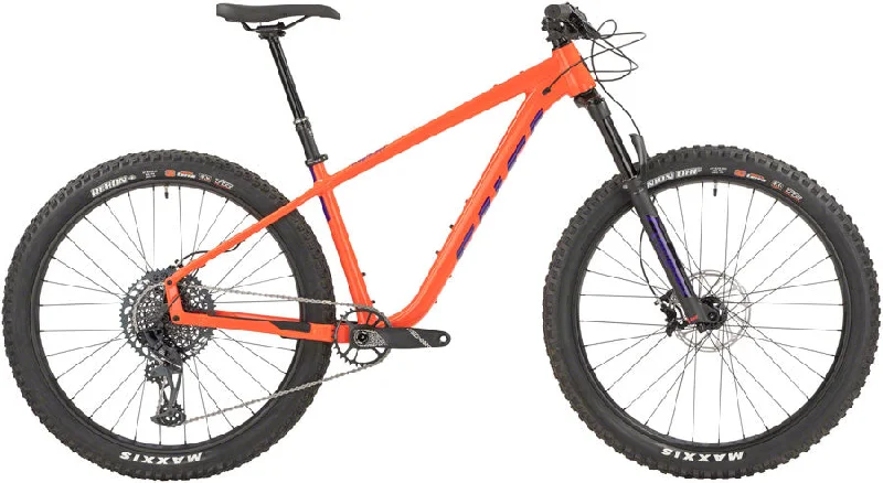 Salsa Timberjack GX Eagle 27.5+ Bike - 27.5" Aluminum Red Orange Small