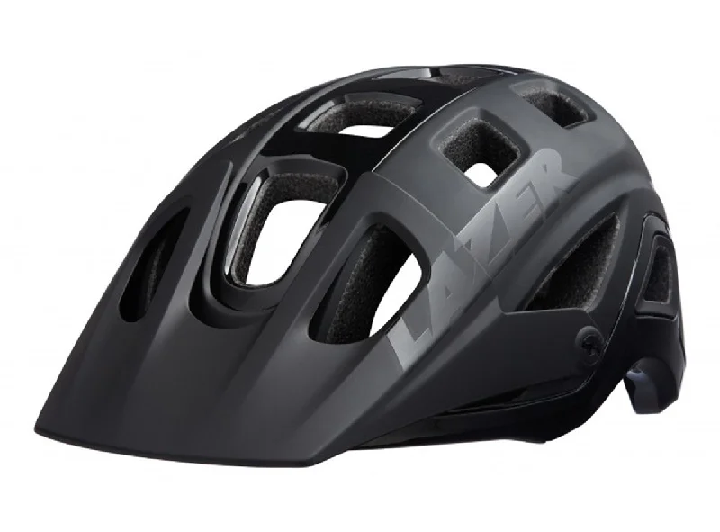 bicycle helmets for off-road adventures-Lazer Impala MTB Helmet - Matt Full Black - 2020